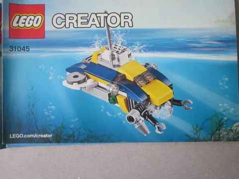 Lego Building Instructions Instruction Creator 31045 Workstation Sea