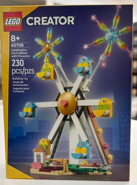LEGO 40758 Celebration Ferris Wheel Fireworks New