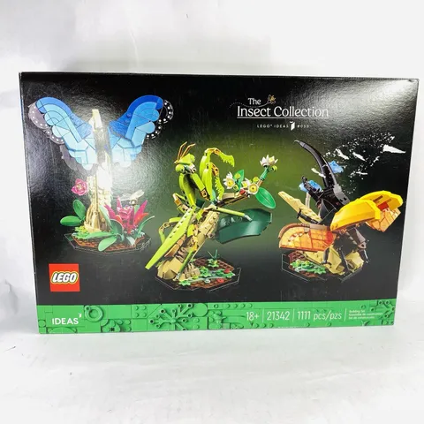 New! LEGO Ideas The Insect Collection Set 21342 Praying Mantis Butterfly Goliath