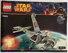 Lego Star Wars MANUAL ONLY 75050 Book B-Wing Bomber Excellent Condition