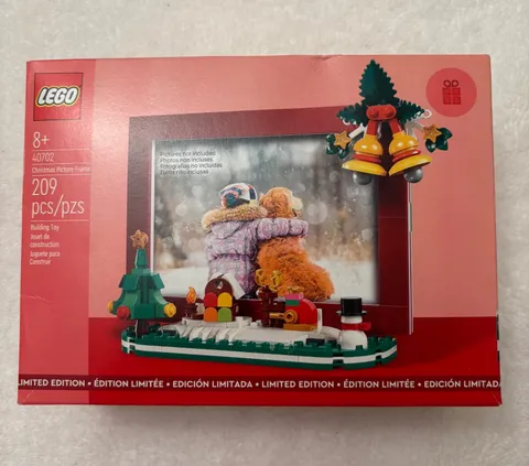 LEGO (40702) Christmas Picture Frame 4 X 6 Photo Limited Edition SEALED! RETIRED