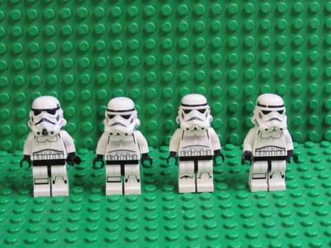 Lot of Lego Stormtrooper Star Wars minifigures Imperial Troopers CD