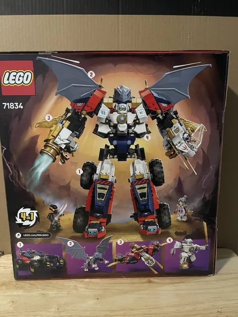 NEW LEGO 71834 Zane's Ultra Combiner Mech Ninjago Dragons Rising 2025