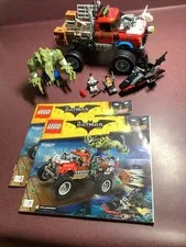 LEGO The Batman Movie 70907 Killer Croc Tail-Gator Batman 2017 99% complete