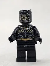 LEGO Erik Killmonger Minifigure sh0477 76099 Marvel Super Heroes 1f