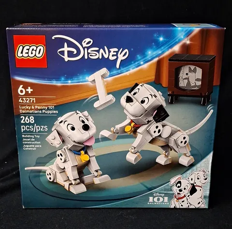 LEGO Disney 101 Dalmatians Lucky & Penny Puppies 43271 268 pcs Age 6+
