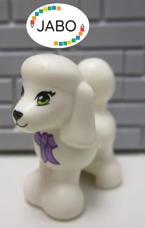 (O 15 / 6 / 7) Lego Animal 11575pb02 Dog Poodle
