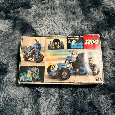 LEGO 948 Expert Builder 1977 Set Box & Insert With Inserts Not Complete Vintage