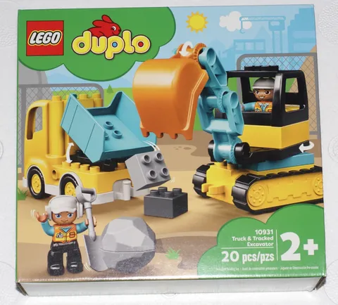 LEGO 10931 Duplo Truck & Tracked Excavator New in Unopened Box