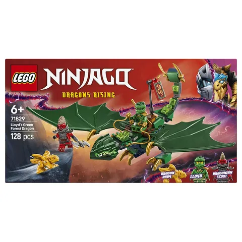 LEGO Ninjago Lloyd's Green Forest Dragon Set 71829 New