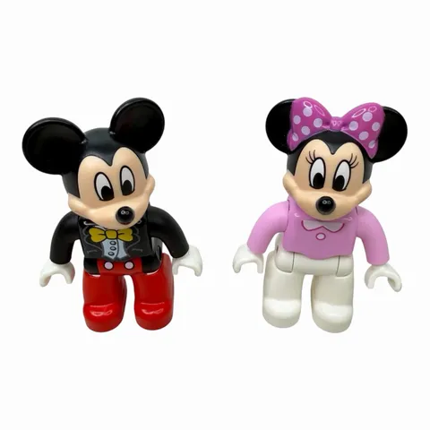 LEGO Duplo Disney Mickey Mouse & Minnie Mouse Mini Figures Set Of 2 Characters