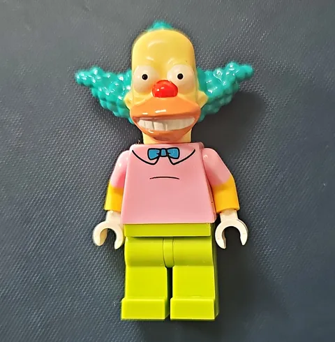 LEGO Krusty the Clown Minifigure The Simpsons Series sim016 71009