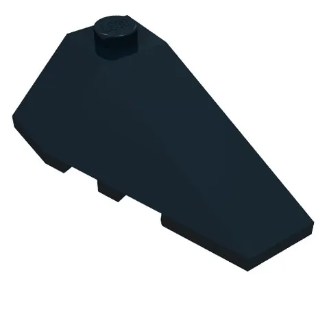 10x LEGO® Part 43711 - Wedge 4 x 2 Triple Right