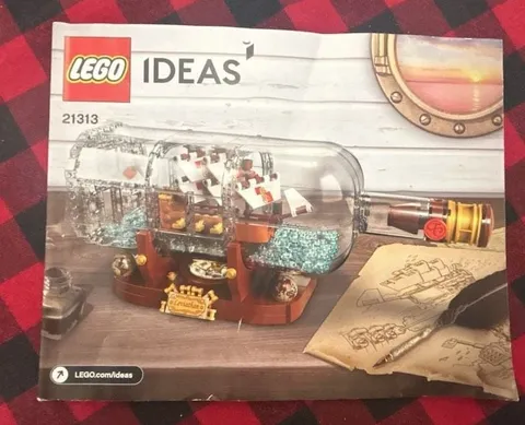 LEGO Ideas Ship in a Bottle 21313 Instruction Manual