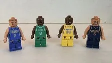 LEGO NBA Minifigures Shaquille O'Neal, Jason Kidd, Toni Kukoc, Antoine Walker