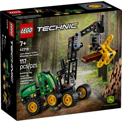 LEGO Technic 42218 John Deere 1470H Wheeled Harvester, 7+, Kids Building Gift