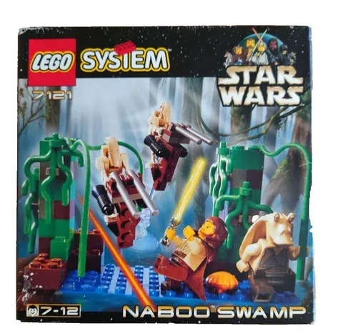 LEGO 7121 Naboo Swamp Star Wars Episode I 1999    