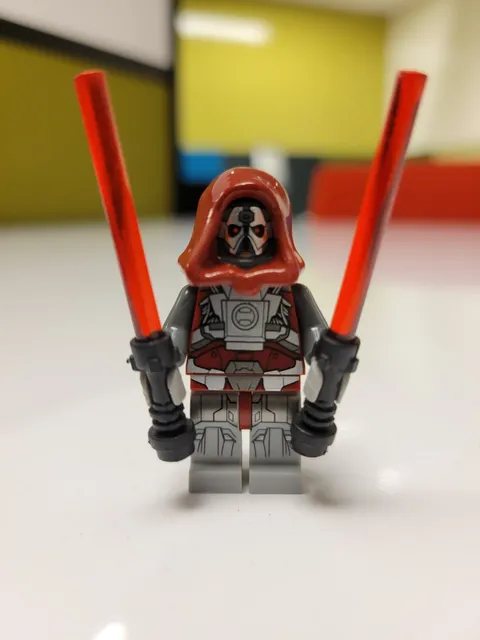 NEW Star Wars Sith Warrior Custom Lego Minifigure 75025