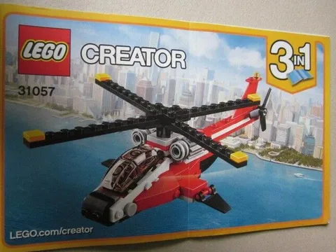 Lego Building Instructions Instruction Creator 31057 Helicopter
