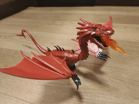 NEW The Hobbit Smaug Dragon Custom Lego Minifigure 79018 The Lonely Mountain