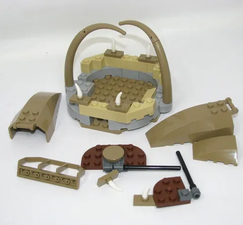 LEGO Star Wars: Desert Skiff (9496) Sarlacc Pit Incomplete