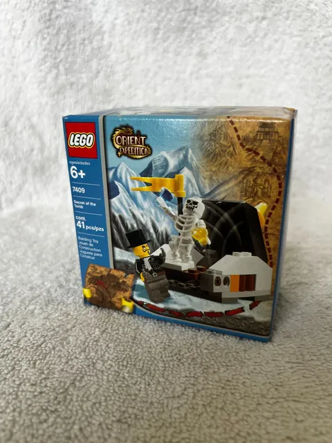 2003 Vintage LEGO 7409 Secret of the Tomb Adventure Orient Expedition 41 pieces