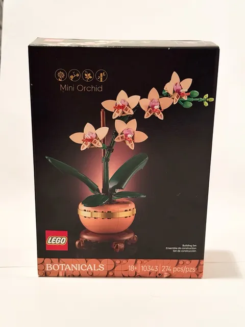 LEGO, Botanicals: Mini Orchid (10343) New Unopened