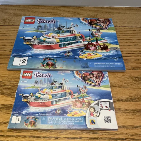 LEGO Friends 41381 Instruction Manual - Manual Only 1 & 2