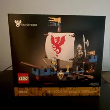 LEGO Ideas Sea Serpent Limited Edition 241 pcs 18+ Box Set 40912