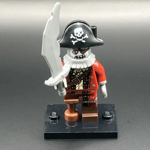 LEGO Monsters CMF Series 14 Minifigure - Zombie Pirate (col14-2) 71010 (blk