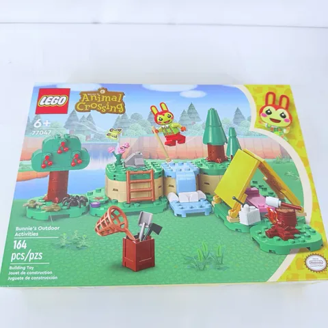 LEGO Animal Crossing Bunnie Outdoor Activities Video Game Toy 77047