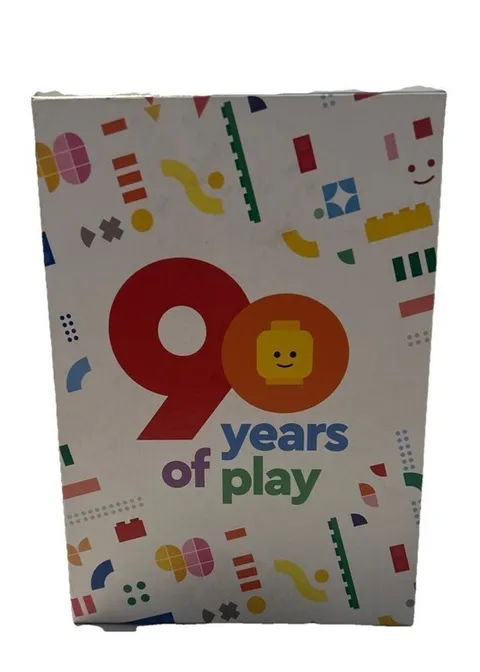 Lego 90 Years of Play Timeline Card Game Employee Gift 2022 inv.570