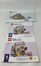 Set Of 3 Pcs Lego Friends Instruction Manuals 42653 41734 Guide Booklet
