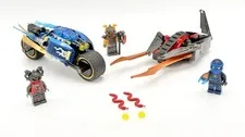 LEGO NINJAGO: Desert Lightning 70622-Complete w/ Minifigs, Instructions, No Box