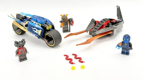 LEGO NINJAGO: Desert Lightning 70622-Complete w/ Minifigs, Instructions, No Box