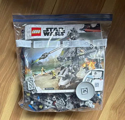 LEGO Star Wars 75299 AT-TE Walker 98% complete with manual