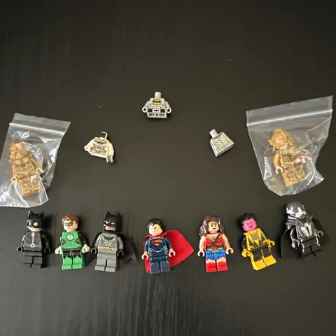 LEGO DC Justice League Minifigure Lot Batman Superman READ DESCRIPTION