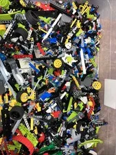 Lego Technic Lot Pieces Beams Connectors Bricks Over 5lbs