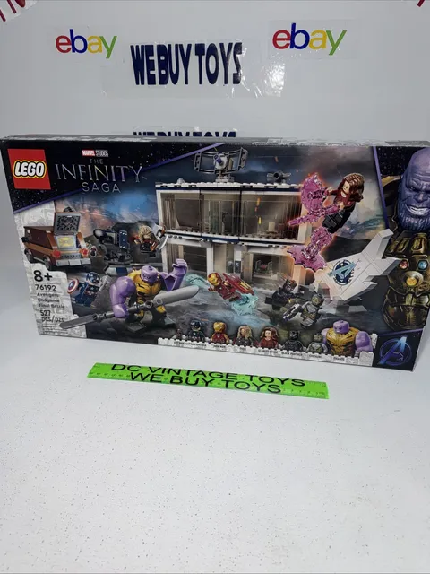 LEGO Marvel The Infinity Saga Avengers Endgame Final Battle 76192 527pc Boxed