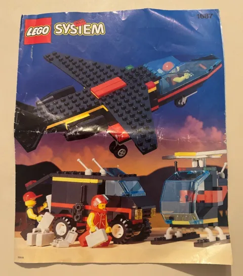 Lego 1687 Instruction Manual 1993 READ