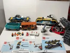 LEGO 60336 City Freight Train 1153pcs -丨With  Instruction丨No box