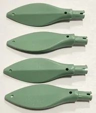 LEGO Lot of 4 40386 Dinosaur Flipper W/ Pin Sand Green 7018 Viking Ship Midland