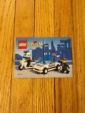 Lego Town Police Speed Trackers (6625) Instruction Booklet Only