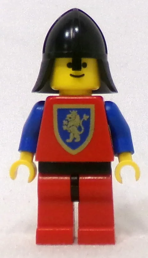 LEGO Castle 1584 cas120 Knight Crusader Lion 1989 Minifigure