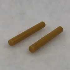LEGO 87994 Pearl Gold Bar 3L (Bar Arrow) (x2)