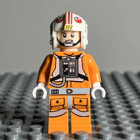 LEGO Luke Skywalker Pilot STAR WARS Minifigure sw0461 - 3A