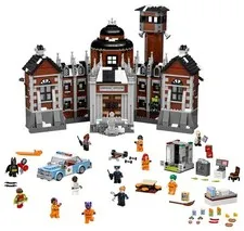 LEGO The LEGO Batman Movie: Arkham Asylum (70912) ALL MINIFIGS + COP CAR