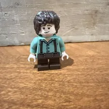 Lego Frodo Baggins Minifigure Sand Green 9469 30210 LOTR Hobbit lor002