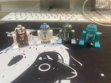 LEGO Star Wars Astromech Droid Minifigures Lot Of 4