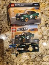 LEGO Speed Champions: Ford 1968 Mustang Fastback (75884) 100% Complete w/ Manual